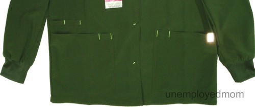 Peeling Jacke medizinisch Aufwärmen Krankenpflege Tierarzt Uniform Taschen Klinik Dental Damen - Bild 6 von 13