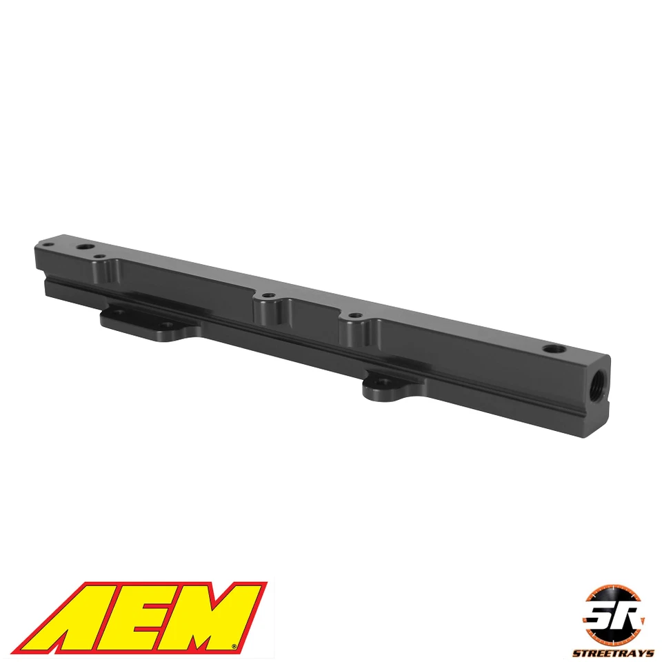 AEM High Volume Fuel Rail 25-109BK Fits Honda D-Series - D16Y7/D16Y8 — 第 3/4 张图片