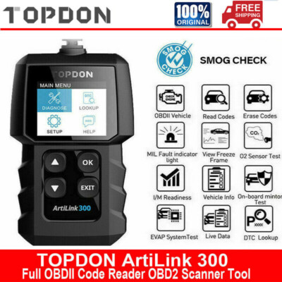 TOPDON AL300 profi OBD2 Diagnosegerät KFZ Codeleser Autoscanner Fehlerleser