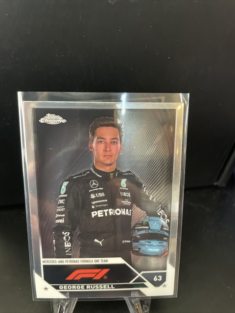 2023 Topps Chrome Formula 1 F1 #13 George Russell Mercedes AMG Petronas