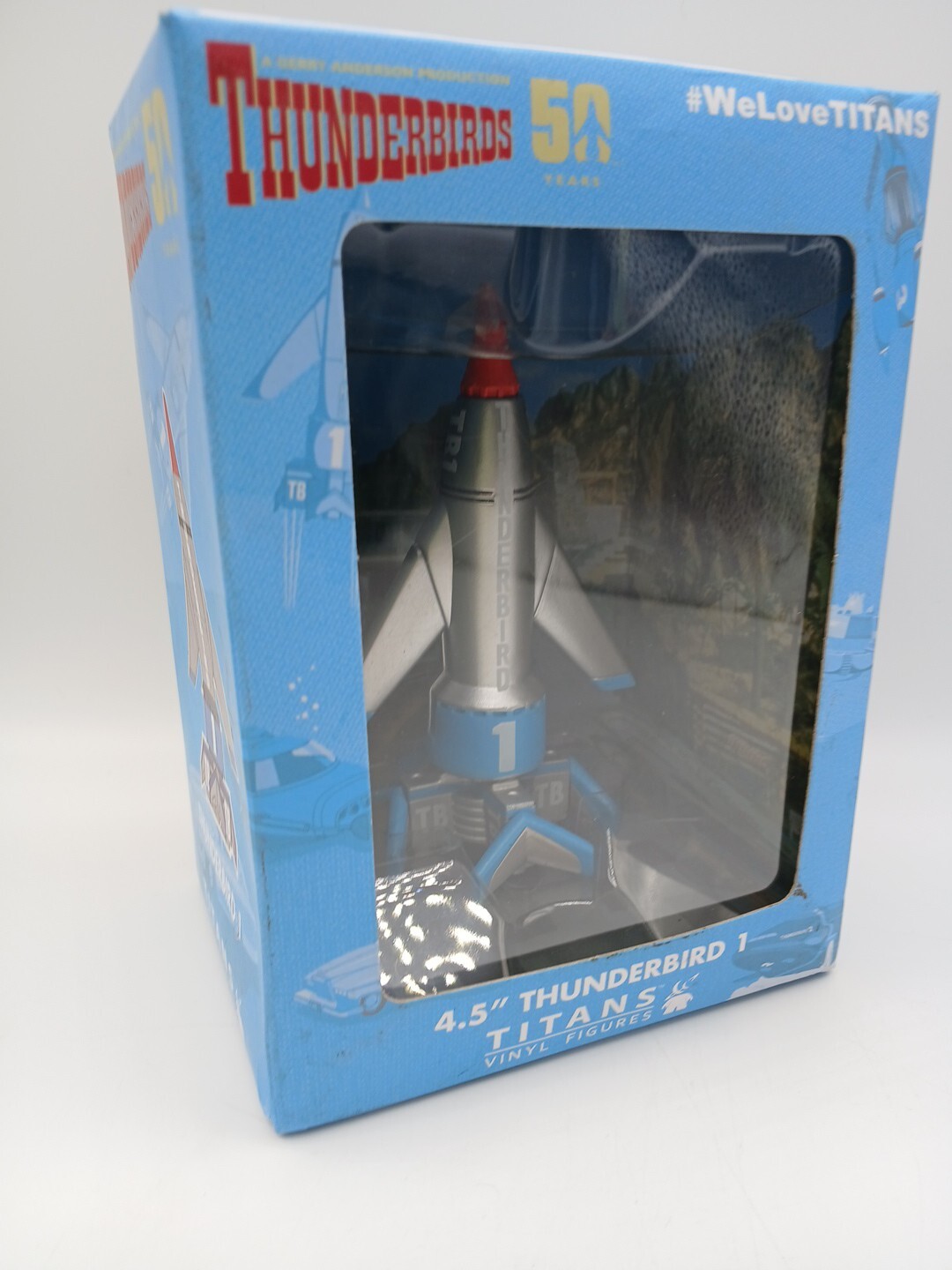 Thunderbirds 50th Anniversary Thunderbird 1 Vinyl  Titans Figure C57