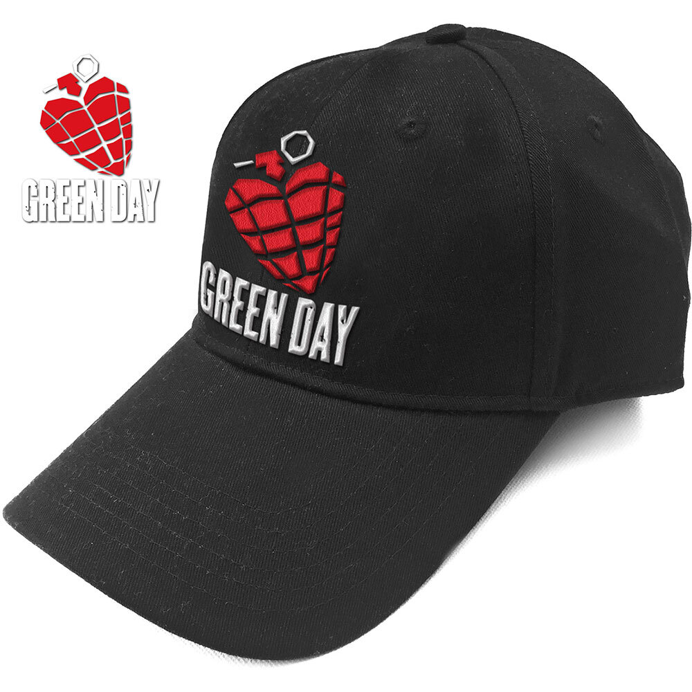 Abbigliamento Green Day: Grenade Logo Baseball Cap (Cappellino)