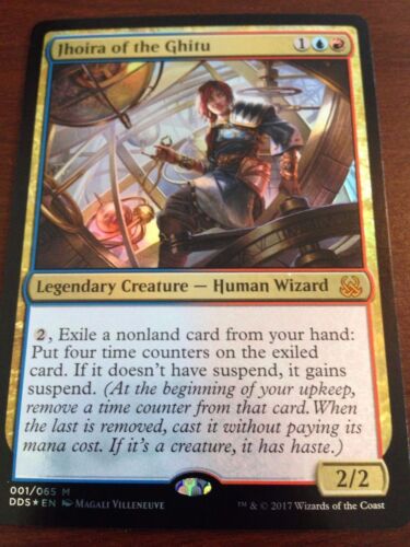 Magic the Gathering FOIL JHOIRA OF THE GHITU MTG Duel Deck Mind vs. Might many - Afbeelding 1 van 1