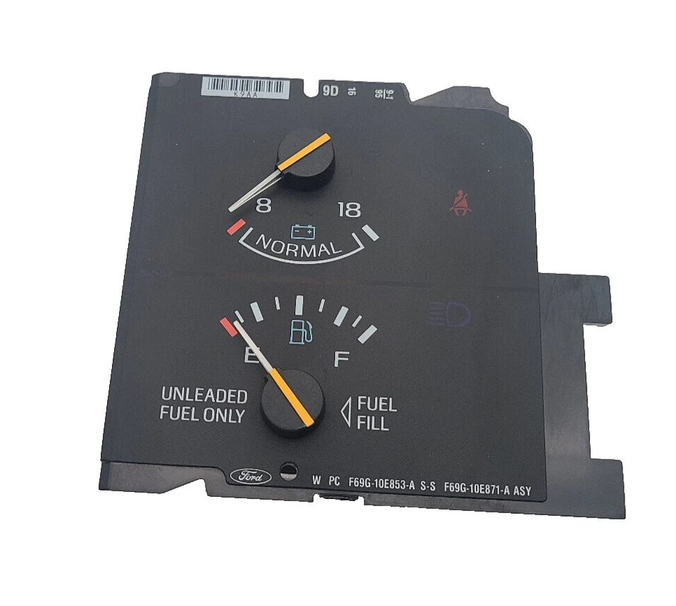 Ford Aerostar 1992-1997 furgoneta instrumento combustible y medidor de voltaje OEM Foto 2 de 4