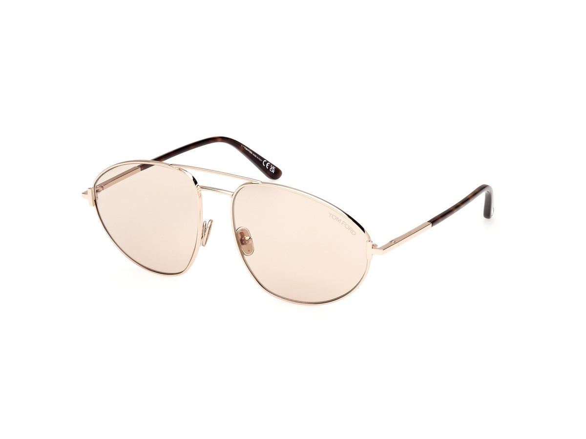 TOM FORD Sunglasses FT1095 KEN 28E Gold brown Man | eBay display picture 1