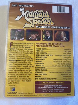 Midnight Special Steely Dan Todd Rundgren John Denver 1973 DVD