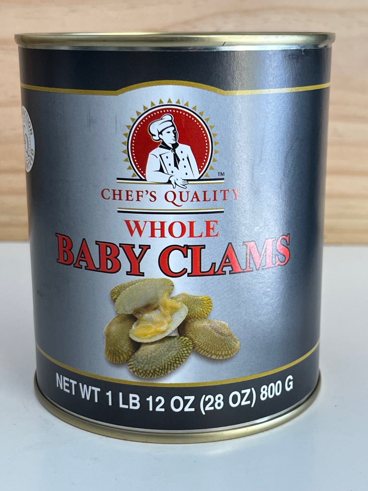 Chefs Quality - Baby Clams - Clams - Gourmet Food - 1Lb 12 Oz