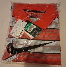 NIKE GOLF Polo Shirt Mens Extra Large XL Tour Performance Orange Dri Fit NWT