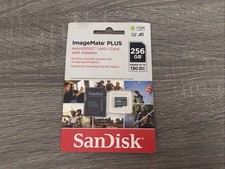 SanDisk Image Mate PLUS MicroSDXC UHS-I Card With Adapter 256GB