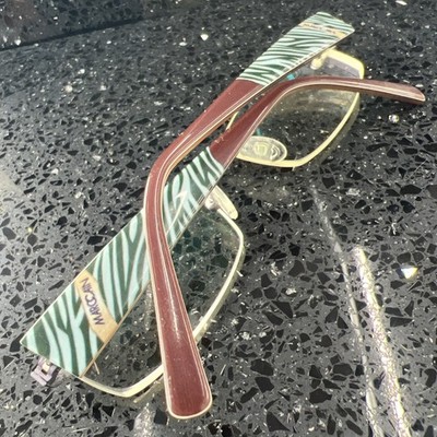 MARC CAIN Mod. 8227 LG Trends & More Zebra Brillenfassung  Damen Brille Gestell