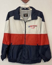 Osterman Gm Performance Parts Racing Xl Zip-up Lined Windbreaker Jacket A509 Osterman Gm Performance Parts Racing Xl Zip-up Lined Windbreaker Jacket A509