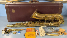 1947 King Super 20 Saxophone H. N. White Co Cleveland Ohio SN 295309