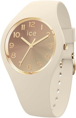 ICE watch ICE glam brushed Almond Skin 024985 Beige Hellbraun Silikon 10 bar