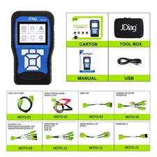 Original Motorcycle Diagnostic Tool M100 Standard Version Motorbike Scanner US