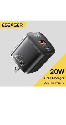 20W GaN USB Type C Charger PD Fast Charge Phone QC 3.0 Quick Chargers For iPhone