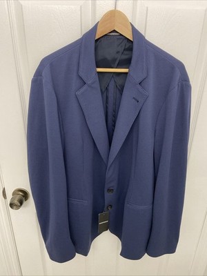 Emporio Armani Men s Blue Blazer Jacket Size Eu 58 Us 48 XXL