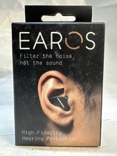 earos high fidelity hearing protection scuffed box