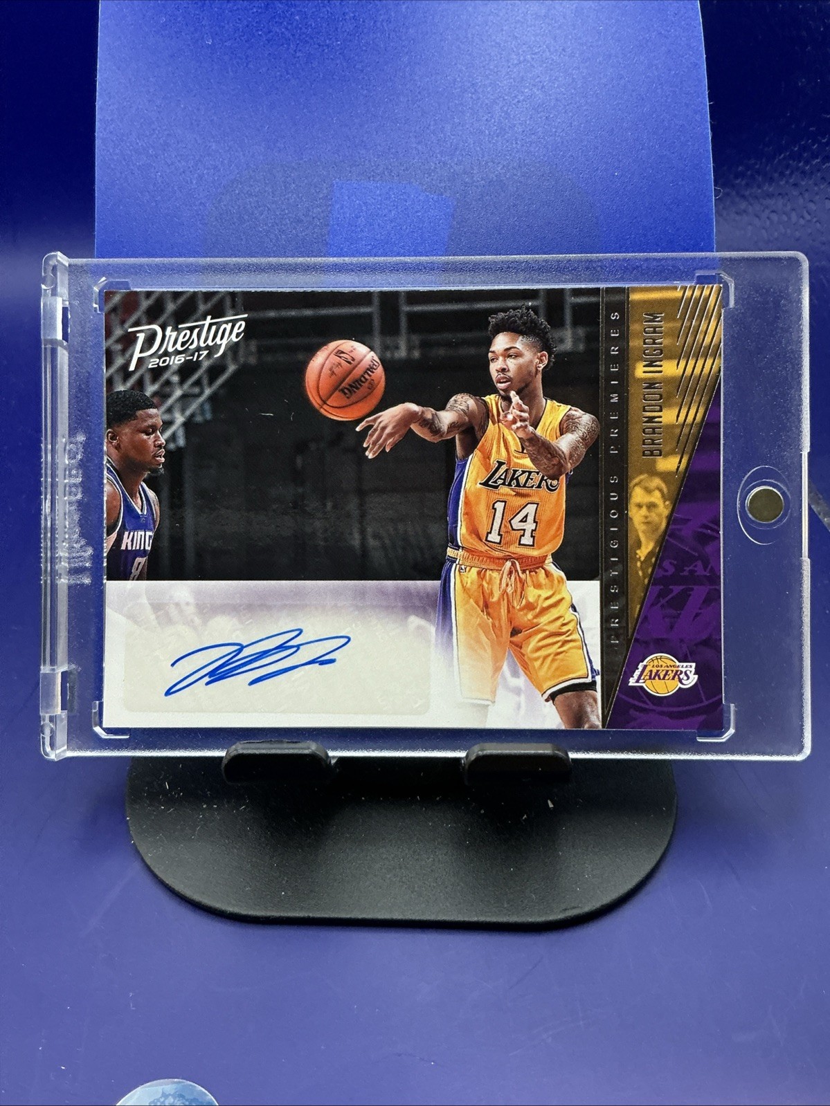 Brandon Ingram ROOKIE Auto 2016-17 Prestige Premieres Autograph RC #39 Lakers