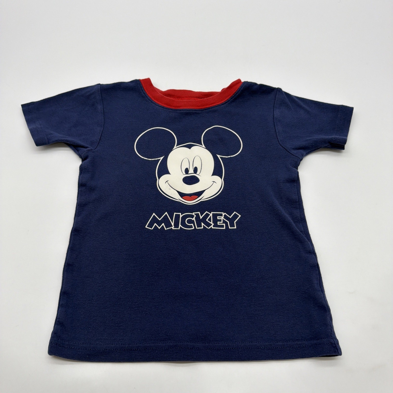 Disney Carters Baby Toddler Boys Size 5T/5A Blue Graphic Print Logo .#45296