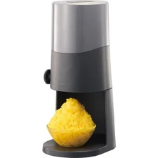 DOSHISHA Marché TOROYUKI Electric Shaved Ice Machine AC100V DTS-B5  Black JAPAN