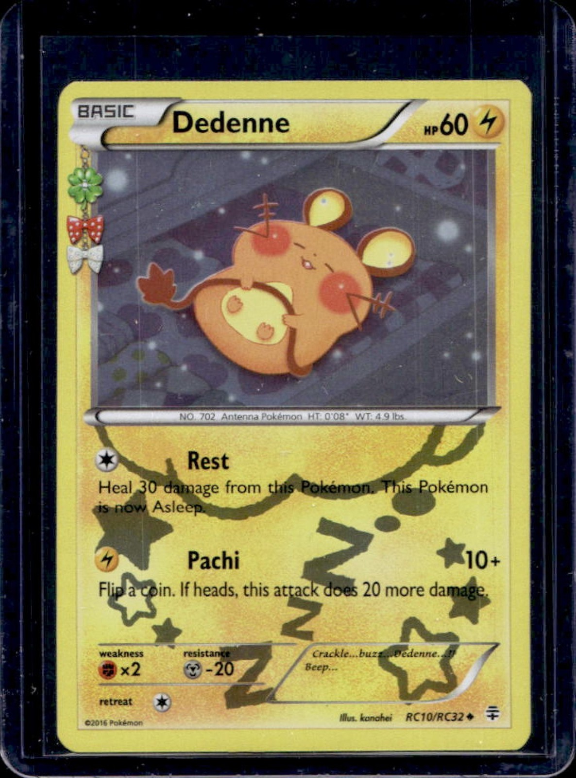 2016 Pokemon Generations Dedenne #RC10/RC32