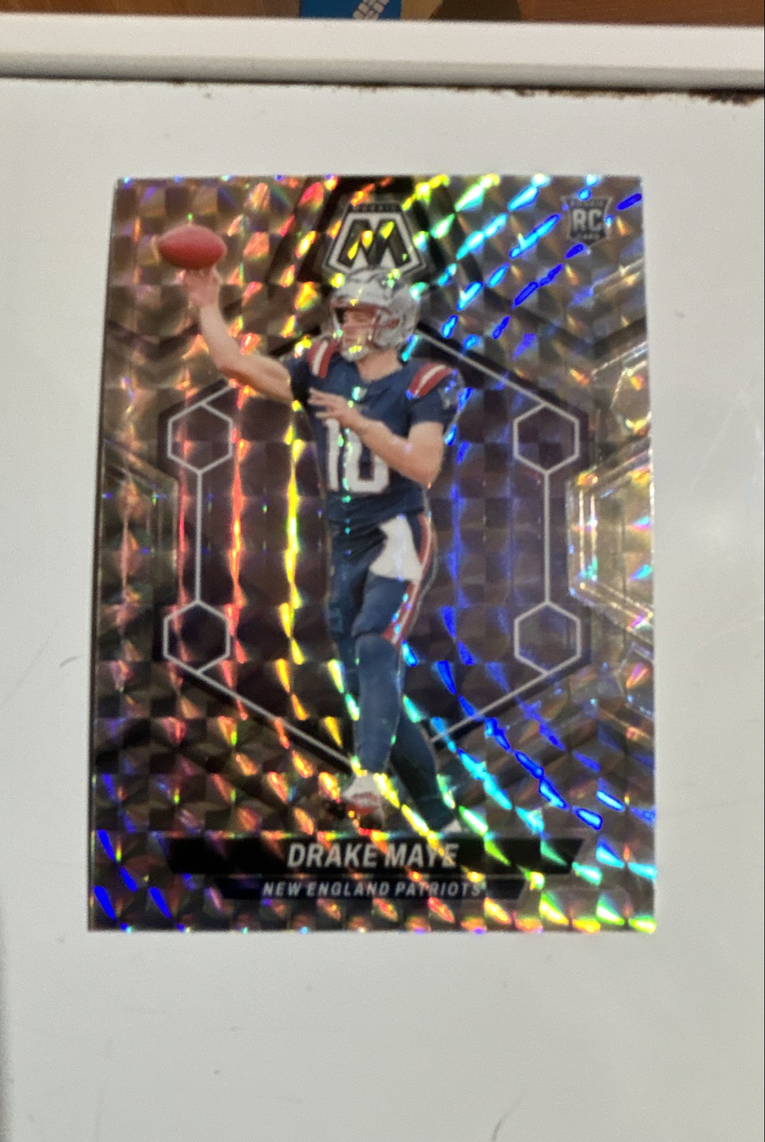 2024 Panini Mosaic - Rookies Drake Maye #303 Mosaic Prizm (RC)