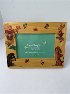 Disney Winnie The Pooh And Friends Picture Frame 4”x 6”