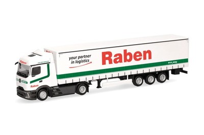 herpa 321044 Mercedes-Benz Actros L ProCabin Streamspace Gardinenplanen-Satte...