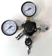 New Dual Gauge Primary Beer Keg CO2 Regulator
