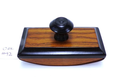 Solid WALNUT Ink Rocker Blotter Copy of 1890's Handmade MN 2 Papers INCL #62 - Picture 22 of 23