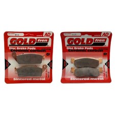 XP 125 RA X-Max Iron-Max Brake Pads Full Set Kit Sintered Yamaha 2016