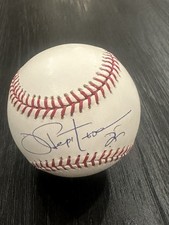 Joe Pepitone Autographed Signed OML Reggie Jackson Edition Baseball Yankees
