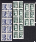 KOREA Scott # 182 (x16) & 228 (x10), USED / VF President Syngman Rhee! SCV $240