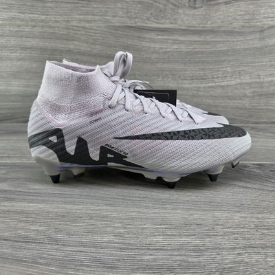 Nike Zoom Mercurial Superfly 9 Elite SG Pro Sz 6.5 Mens Grey Black Soccer Cleats