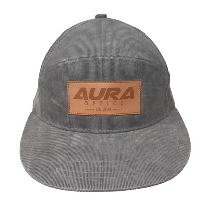 Aura Optics Est. 2014 Baseball Cap Gray One Size Adjustable Patch Discrete