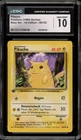 Pokemon Pikachu Base Set 1st Edition GERMAN #58 CGC 10 Gem Mint