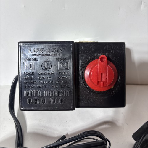 Transformador hobby Life-Like #583404 escala HO 120V Power Pack probado/funciona | Zustand: Used
