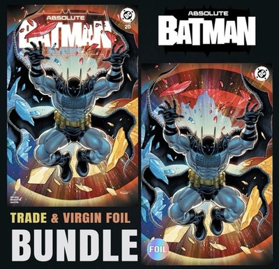 ABSOLUTE BATMAN #20 SAJAD SHAH VIRGIN FOIL SET LTD 1K 1ST APP