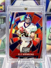 2016 Prizm STAINED GLASS CASE HIT SSP Holo Eli Manning Ole Miss Rebels Giants