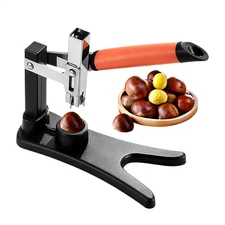 Thickened Stainless Stee Chestnut Opener Non-Slip Handle  Portable Nutcracker