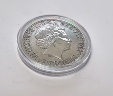 Two Pounds Silver 1 oz Britannia Coin Year 1998