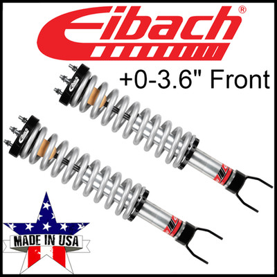 Eibach PRO-TRUCK +0-3.6'' Front Coilover Shocks PAIR fit 19-24 Dodge Ram 1500 2WD