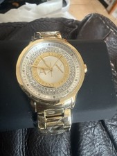 Armani Exchange Ladies Gold Watch