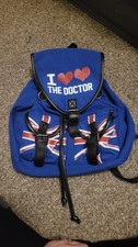 I LOVE THE DOCTOR Blue Purse Bag Doctor Who BBC