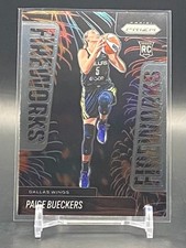 2025 Panini Prizm WNBA Paige Bueckers Rookie Fireworks #14 Dallas Wings RC