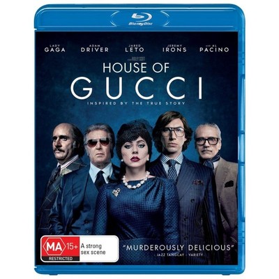 House of Gucci Blu-ray | Lady Gaga, Adam Driver, Jared Leto | Region Free