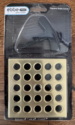 Ebbe America E4402 PRO Drain Cover - Satin Gold
