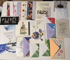 Variety Lot Of Thank You/Thinking Of You/Congrats/Sympathy Cards W/Envelope 40 