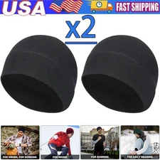 Winter Warm Cap Windproof Fleece Hat Skull Cap Running Beanie Hat for Men Women