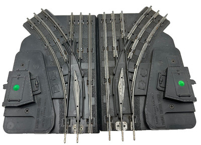 MARX 0-27 ga SMALL RADIUS LEFT & RIGHT MANUAL SWITCHES